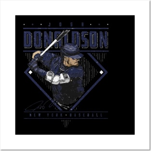 Josh Donaldson New York Y Diamond Name Posters and Art